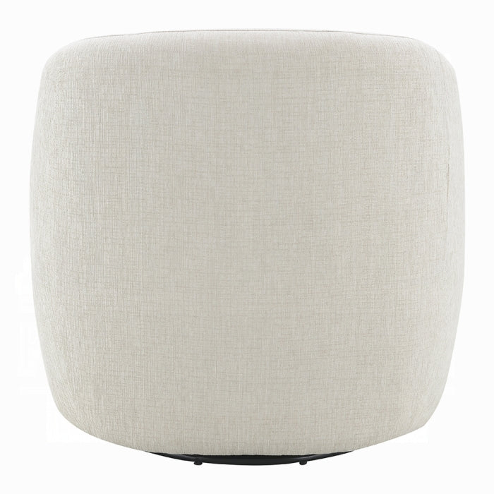 white back ground off white fabric chair 