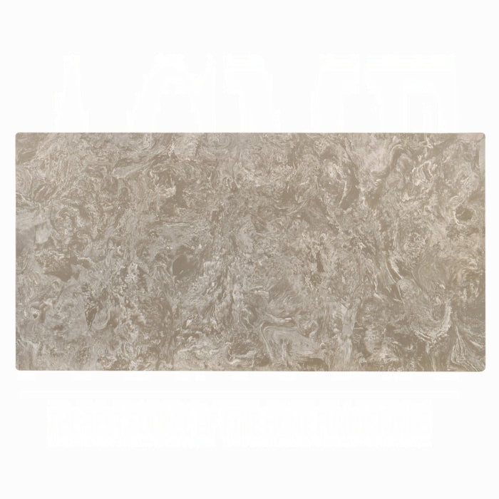 Rectangular tile with a textured beige pattern on a white background