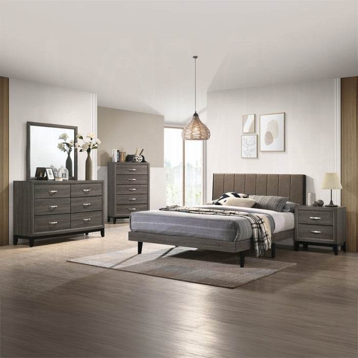 staged bedroom setup showing what the bed could look like bedroom with dressers night stands lamps carpets pictures on the wall lamps mirrors flowers 