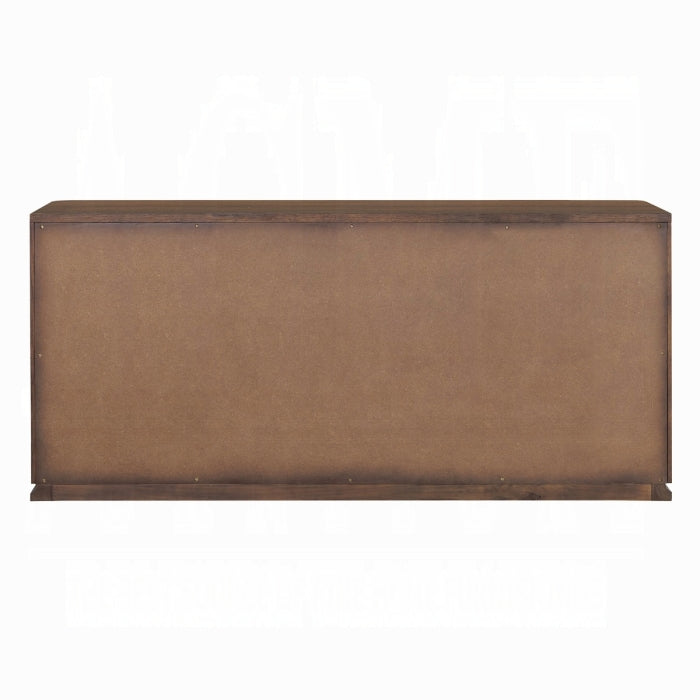 Brown rectangular object on a white background